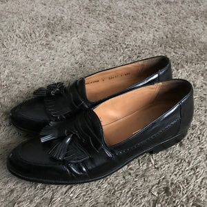 Peter Huber Men's Black Loafers